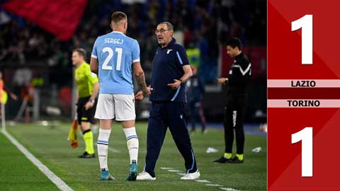 VIDEO bàn thắng Lazio vs Torino: 1-1 (Vòng 33 Serie A 2021/22)