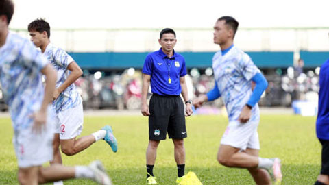 HAGL khởi động trước trận đấu với Sydney FC tại AFC Champions League