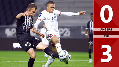 VIDEO bàn thắng Angers vs PSG: 0-3 (Vòng 33 Ligue 1 mùa giải 2021/22)