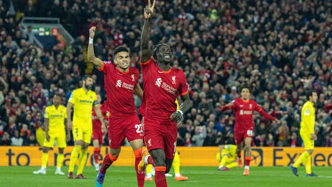 Liverpool giành số chiến thắng kỷ lục ở cúp châu Âu sau khi hạ gục Villarreal