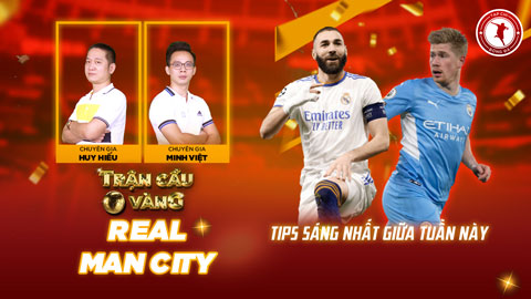 Trận cầu vàng:  Đầu tư vào Real hay Man City ở bán kết lượt về Champions League