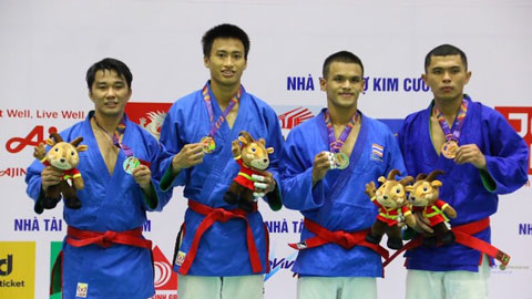 Nhà vô địch Lê Đức Đông nói gì khi bảo vệ được tấm HCV SEA Games môn Kurash