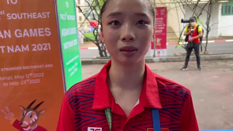 Dương Thúy Vi rớm nước mắt, dành tặng HCV cho ông ngoại và trưởng bộ môn wushu quá cố