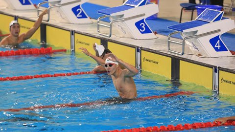 Phạm Thanh Bảo chia sẻ cảm xúc sau khi phá kỷ lục SEA Games bơi ếch 100m