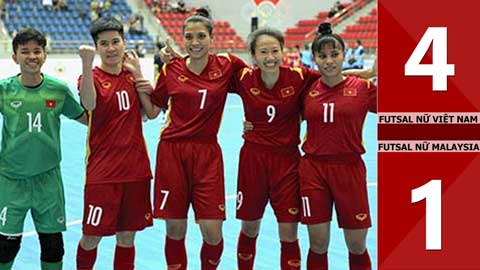 VIDEO bàn thắng Futsal Nữ Việt Nam vs Futsal Nữ Malaysia : 4-1 (SEA Games 31)