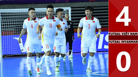 VIDEO bàn thắng futsal Việt Nam vs futsal Myanmar: 4-0 (SEA Games 31)