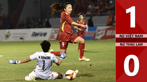 VIDEO bàn thắng Nữ Việt Nam vs U23 Thái Lan: 1-0 (Chung kết bóng đá nữ SEA Games 31)