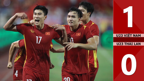 VIDEO bàn thắng U23 Việt Nam vs U23 Thái Lan: 1-0 (Chung kết bóng đá nam SEA Games 31)