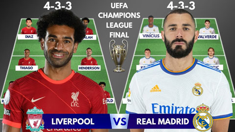 Liverpool vs Real sẽ sử dụng đội hình khủng cỡ nào cho chung kết Champions League