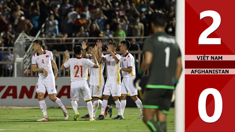 VIDEO bàn thắng Việt Nam vs Afghanistan: 2-0 (Giao hữu Quốc tế 2022)