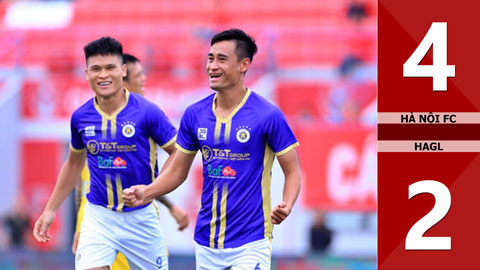 VIDEO bàn thắng Hà Nội FC vs HAGL: 4-2 (Cúp Tứ hùng 2022)