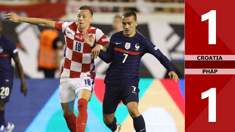 VIDEO bàn thắng Croatia vs Pháp: 1-1 (Nations League 2022/23)