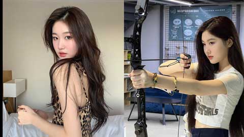 Thổn thức với hot-girl bắn cung quá xinh đẹp