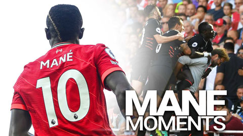 10 khoảnh khắc tuyệt vời nhất của Sadio Mane tại Liverpool