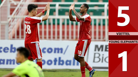 VIDEO bàn thắng Viettel vs Young Elephants: 5-1 (Vòng bảng AFC Cup 2022)