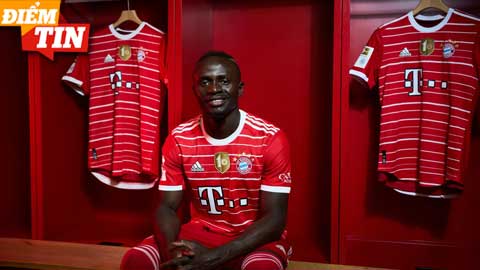 Điểm tin 27/6: Choáng với mức lương khủng của Sadio Mane ở Bayern