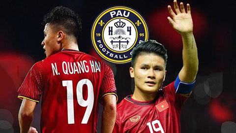 'Ngã ngửa' với mức lương của Quang Hải nhận được ở Pau FC