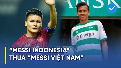 Quang Hải sang Pháp thi đấu cho Pau FC, báo Indonesia thừa nhận: 'Messi Indo' thua 'Messi Việt Nam'