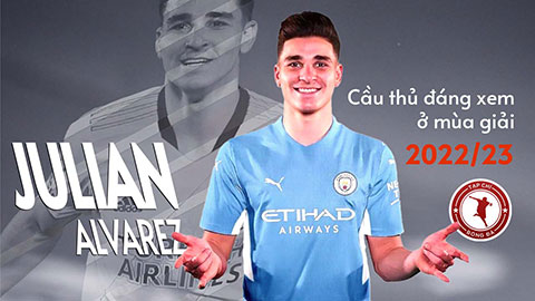 Julian Alvarez -  Sergio Aguero 'đệ nhị' tại Man City là ai?