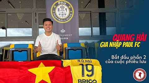 Quang Hải gia nhập Pau FC: Hành trình mới của cuộc phiêu lưu 