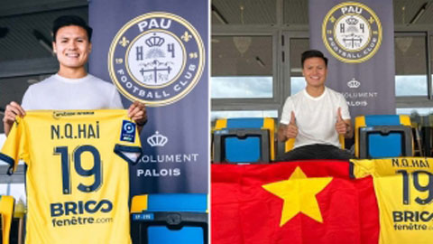 HLV Pau FC bất ngờ trình độ tiếng Pháp Quang Hải, Hải 'con' chơi bóng khiến ông 'đã mắt' muốn đi C1