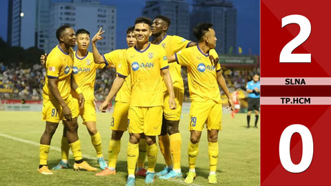 VIDEO bàn thắng SLNA vs TP.HCM: 2-0 (Vòng 6 V.League 2022)