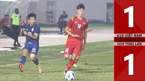 VIDEO bàn thắng U19 Việt Nam vs U19 Thái Lan: 1-1 (Giải U19 Đông Nam Á 2022)