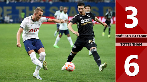 VIDEO bàn thắng Ngôi sao K-League vs Tottenham: 3-6 (Giao hữu CLB 2022)