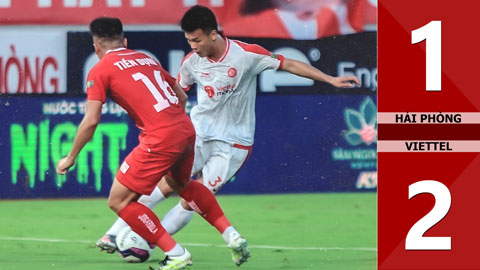 VIDEO bàn thắng Hải Phòng vs Viettel: 1-2 (Vòng 7 V.League 2022)