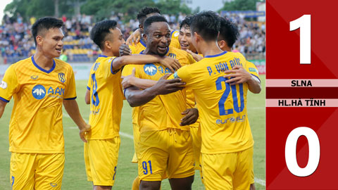 VIDEO bàn thắng SLNA vs HL Hà Tĩnh: 1-0 (Vòng 7 V.League 2022)