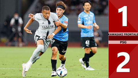 VIDEO bàn thắng Kawasaki Frontale vs PSG: 1-2 (Giao hữu CLB 2022)