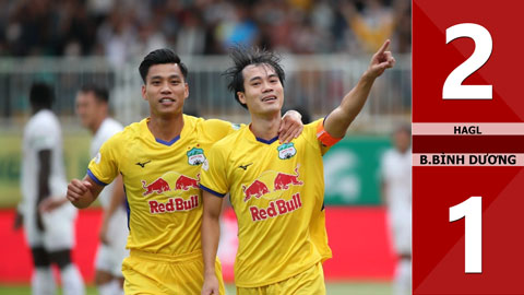 VIDEO bàn thắng HAGL vs B.Bình Dương: 2-1 (Vòng 8 V.League 2022)