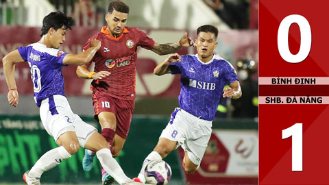 VIDEO bàn thắng Bình ĐỊnh vs SHB.Đà Nẵng: 0-1 (Vòng 9 V.League 2022)