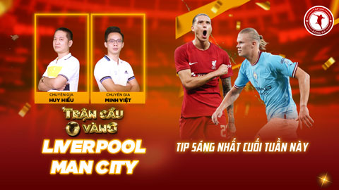 Trận cầu vàng: Đầu tư vào cửa nào ở Siêu cúp Anh giữa Liverpool vs Man City