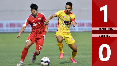 VIDEO bàn thắng Thanh Hóa vs Viettel: 1-0 (Vòng 10 V.League 2022)