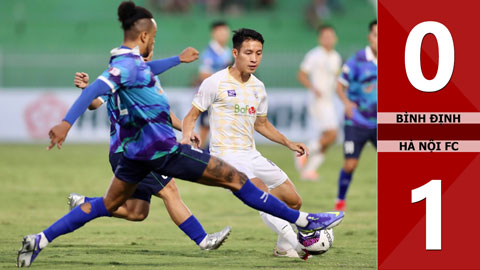 VIDEO bàn thắng Bình Định vs Hà Nội FC: 0-1 (Vòng 11 V.League 2022)