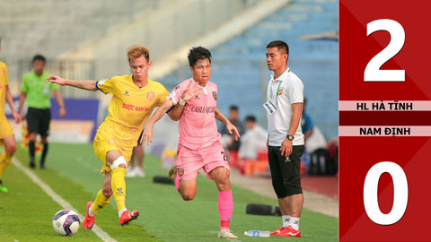 VIDEO bàn thắng HL Hà Tĩnh vs Nam Định: 2-0 (Vòng 13 V.League 2022)