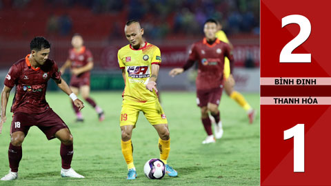 VIDEO bàn thắng Bình Định vs Thanh Hóa: 2-1 (Vòng 13 V.League 2022)