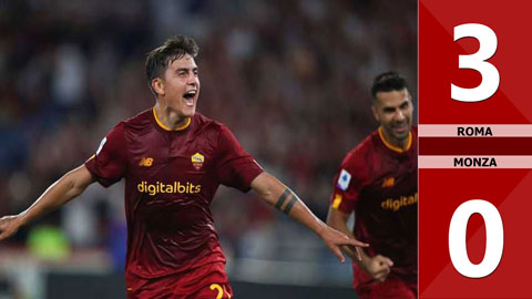 VIDEO bàn thắng Roma vs Monza: 3-0 (Vòng 4 Serie A 2022/23)