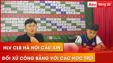 HLV Chun Jae Ho: 'Hà Nội thắng thì bảo mua trọng tài, nhưng thua thì không ai bảo gì'