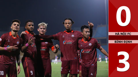 VIDEO bàn thắng Hà Nội FC vs Bình Định: 0-3 (Vòng 15 V.League 2022)