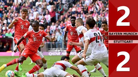 VIDEO bàn thắng Bayern Munich vs Stuttgart: 2-2 (Vòng 6 Bundesliga 2022/23)