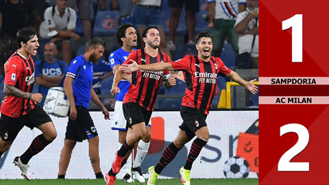 VIDEO bàn thắng Sampdoria vs AC Milan: 1-2 (Vòng 6 Serie A 2022/23)