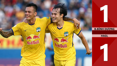VIDEO bàn thắng B.Bình Dương vs HAGL: 1-1 (Vòng 16 V.League 2022)