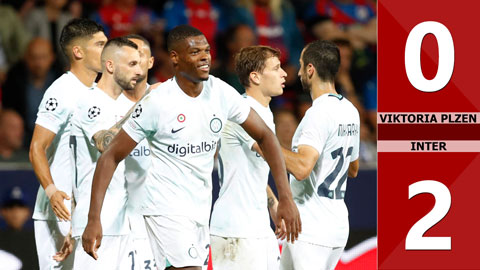 VIDEO bàn thắng Viktoria Plzen vs Inter: 0-2 (Vòng bảng Champions League 2022/23)