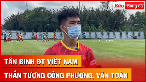 Đình Duy: 'Tôi thần tượng anh Công Phượng, Văn Toàn trên ĐT Việt Nam'