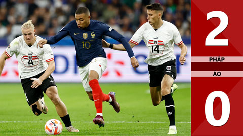 VIDEO bàn thắng Pháp vs Áo: 2-0 (Vòng bảng Nations League 2022/23)