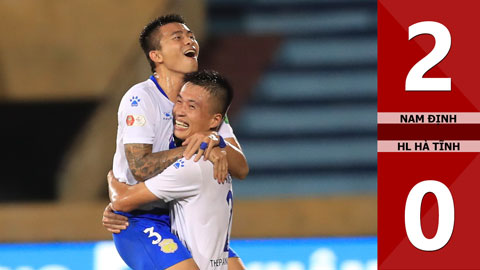 VIDEO bàn thắng Nam Định vs HL Hà Tĩnh: 2-0 (Vòng 17 V.League 2022)