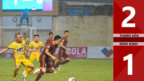 VIDEO bàn thắng Thanh Hóa vs Bình Định: 2-1 (Vòng 17 V.League 2022)