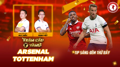 Trận cầu vàng : Arsenal vs Tottenham, đội nào giúp nhà đầu tư chiến thắng